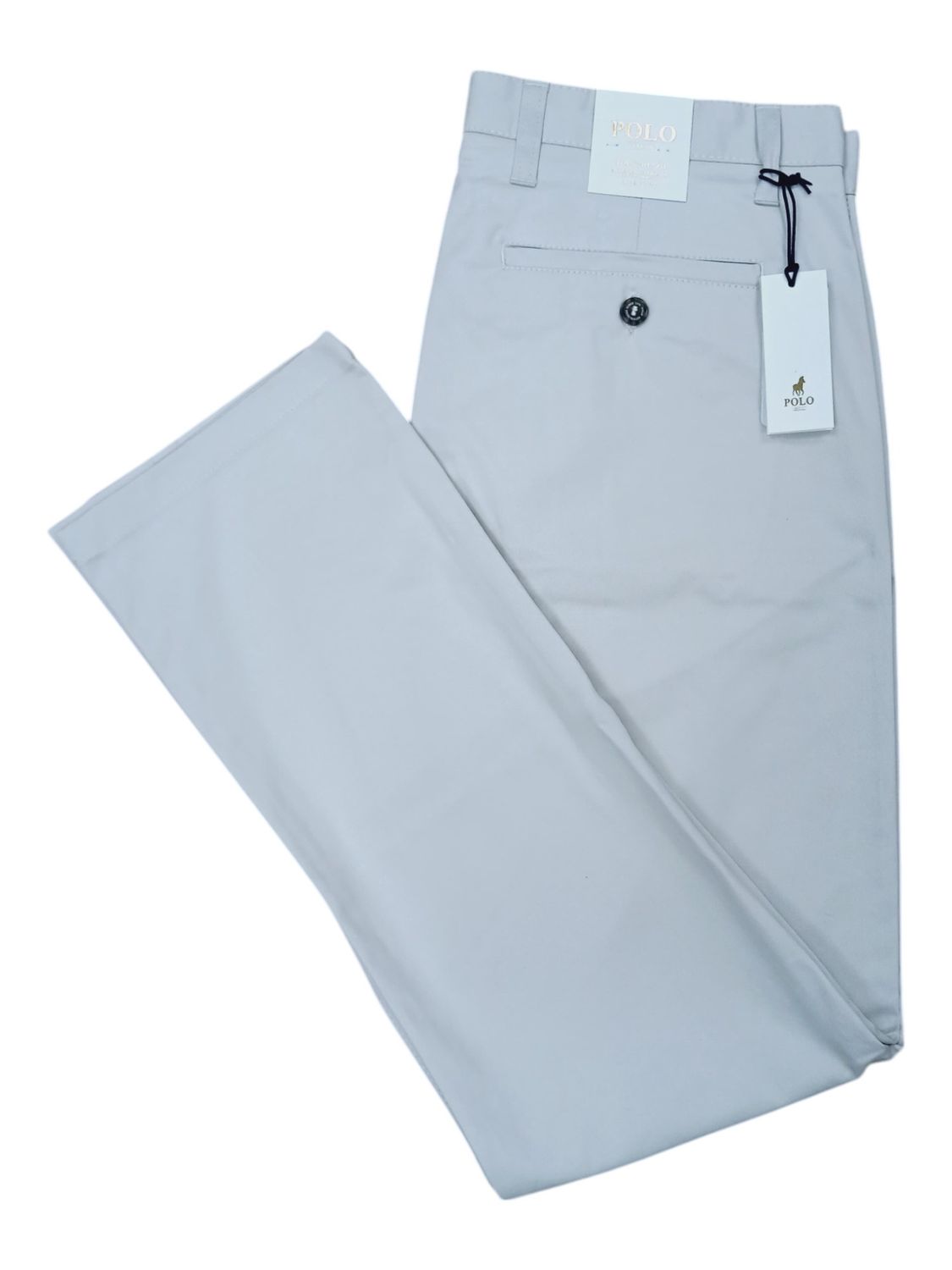 Polo | Essential Straight Leg Chino | Bone, Size: 30W/32L