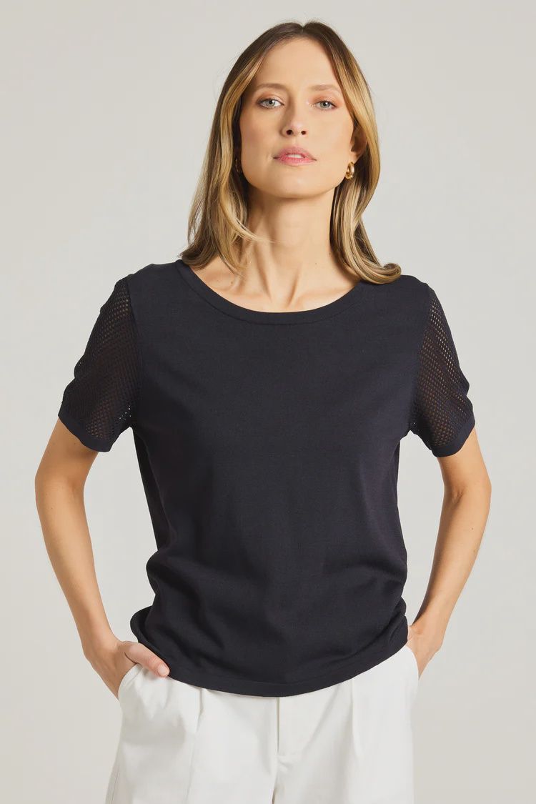 Yarra Trail | Nancy Knit | Navy, Size: S