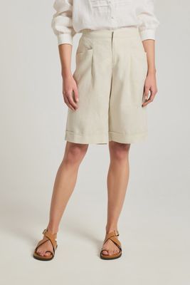 Yarra Trail | Bermuda Short | Stone