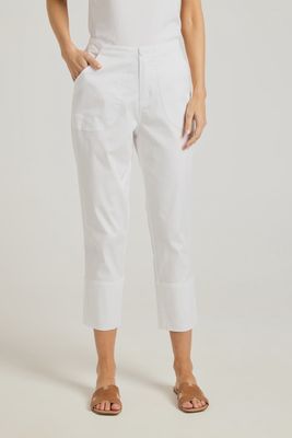 Yarra Trail | D135 Field Pant | White