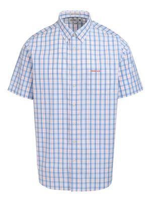 Pringle | Classic Short Sleeve Shirt | Noah | Blue
