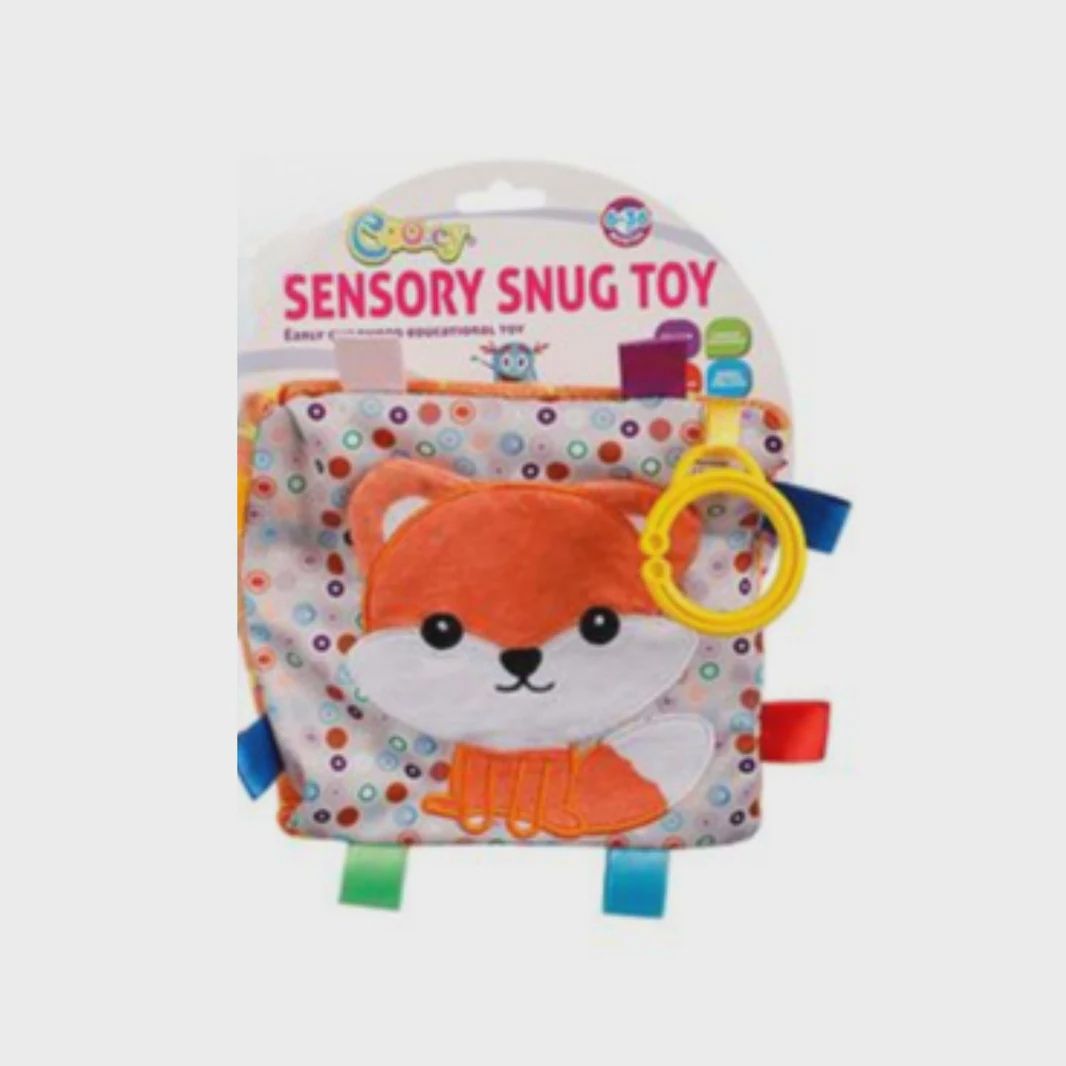Cooey | Baby Sensory Snug Toy | Fox