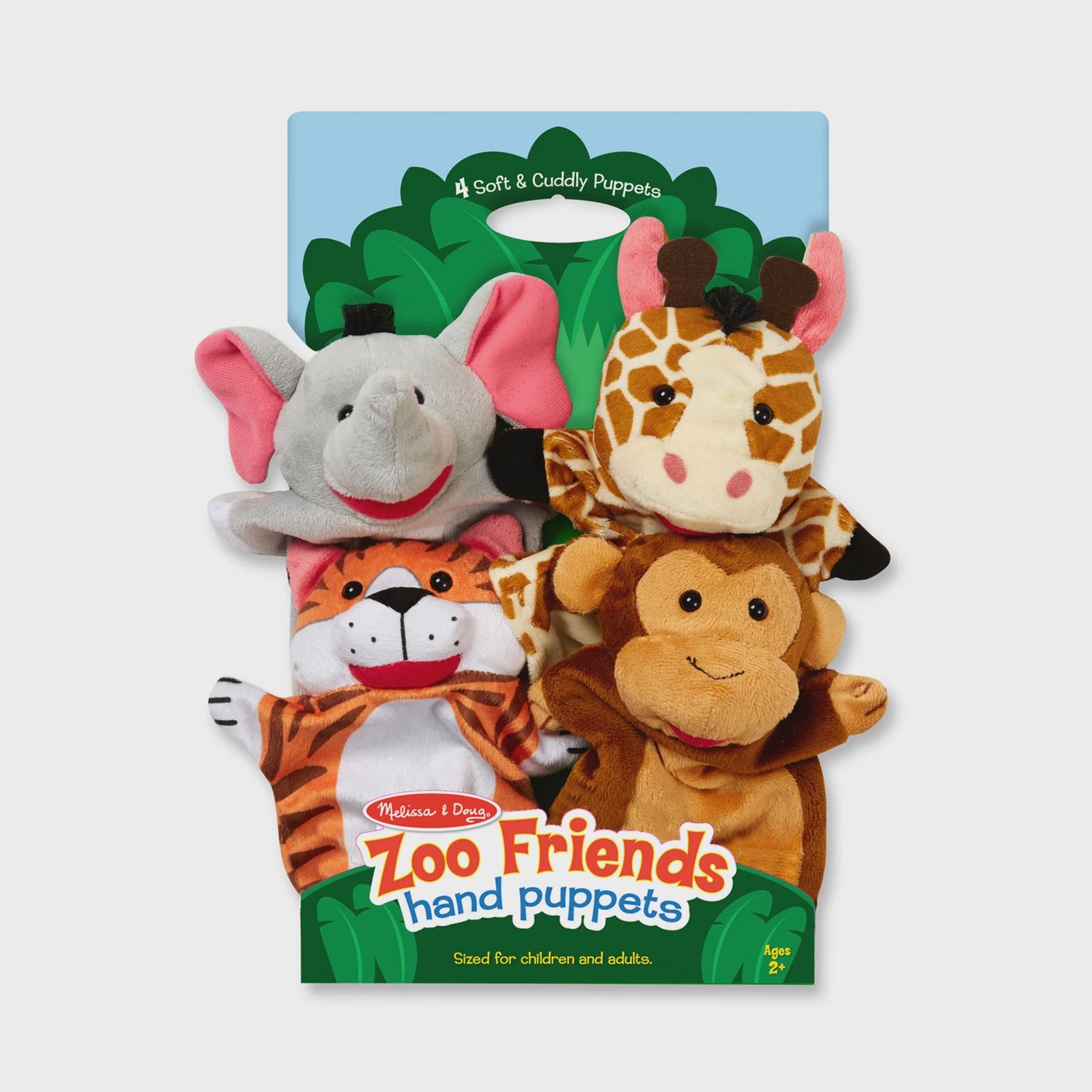 Melissa &amp; Doug | Zoo Friends Hand Puppets