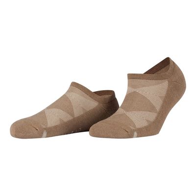 Falke | Silver Cushion Socks | Brown Melange