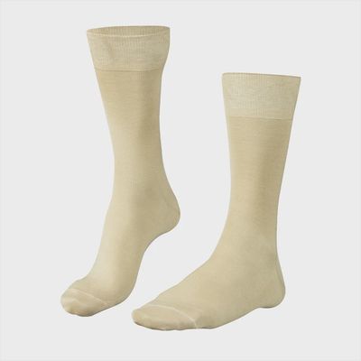Falke | Quantum Mercerised Cotton Socks | Beige