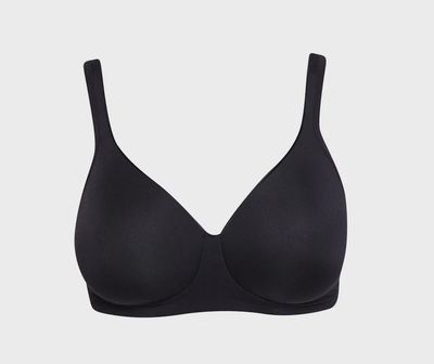 Jockey | Forever Fit Full Coverage Molded Cup Bra | Black