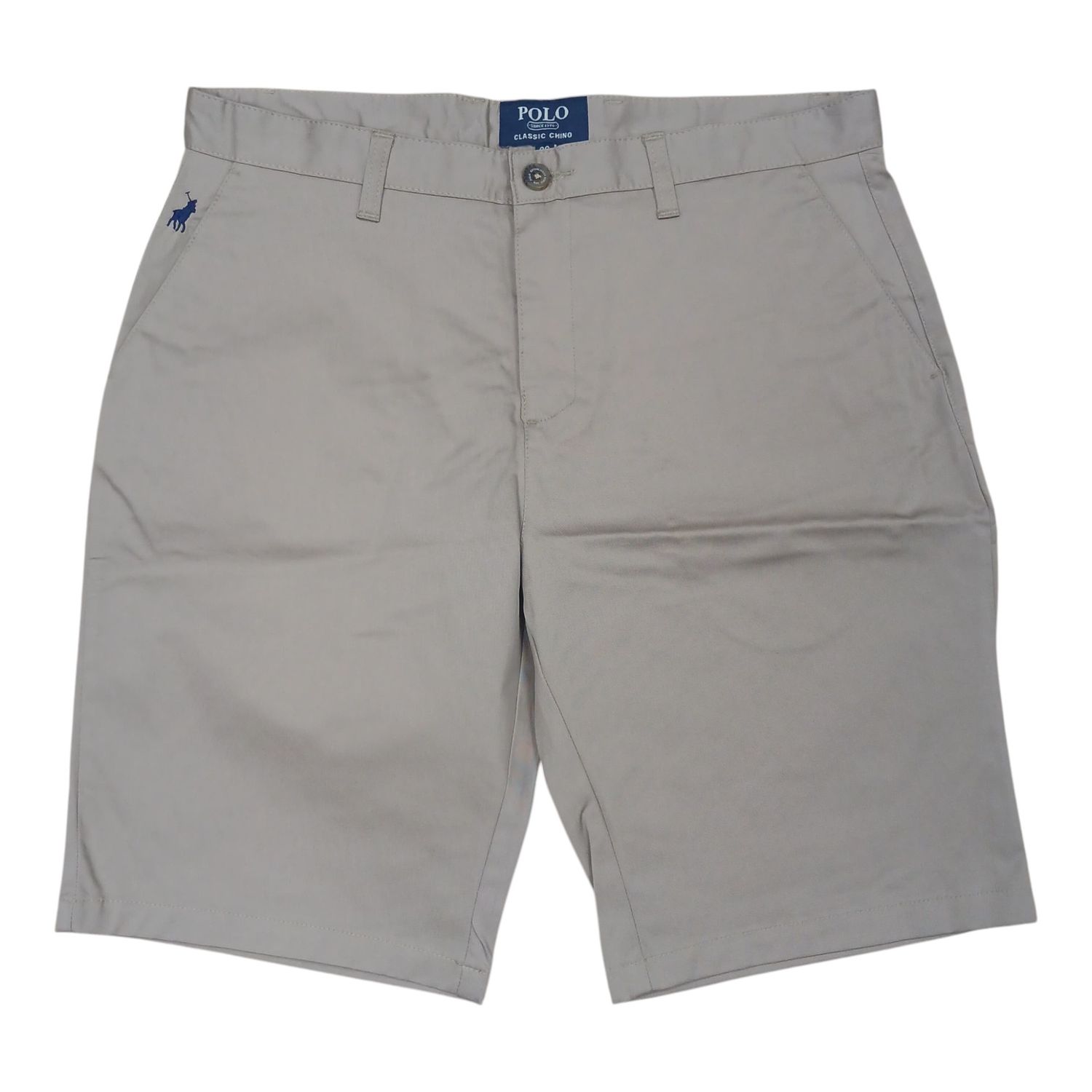 Polo | Essential Chino Shorts | Taupe, Size: 30