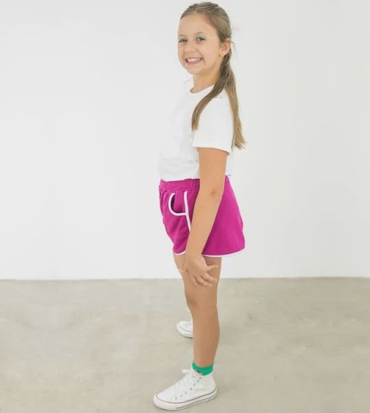 Sherbert | Tori Shorts | Magenta, Size: 7-8yrs