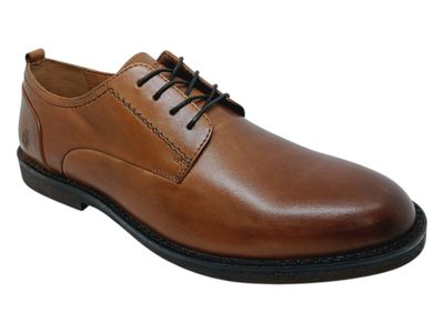 Hush Puppies | Galileo Lace Up | Cognac