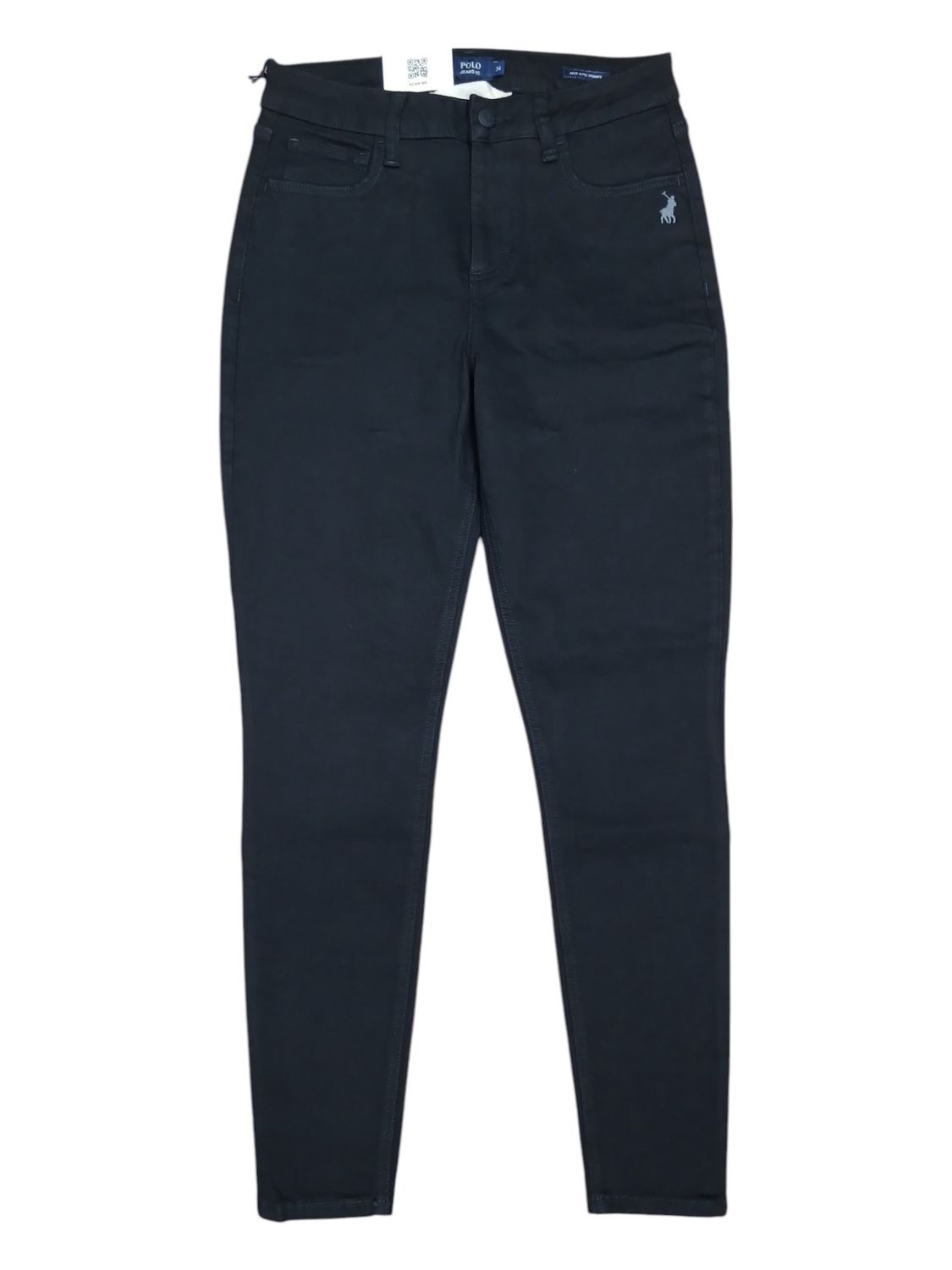 Polo | Naomi Skinny Jean | Black, Size: 30