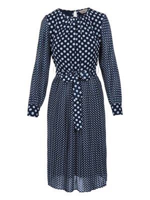 Pringle | Amelia Spot Dress | Navy