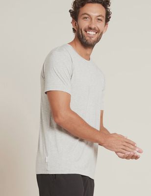 Boody | Mens Bamboo Crew Neck T-Shirt | Light Marl