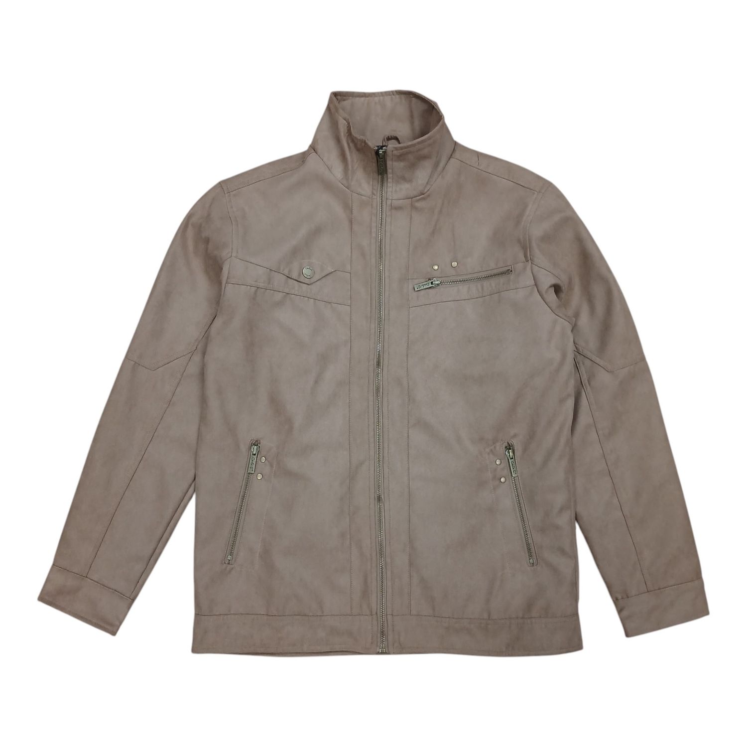 Carlo Galucci | Giovanni Suade Jacket | Camel, Size: S