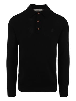 Pringle | Gary Merino Knitwear Golfer | Black