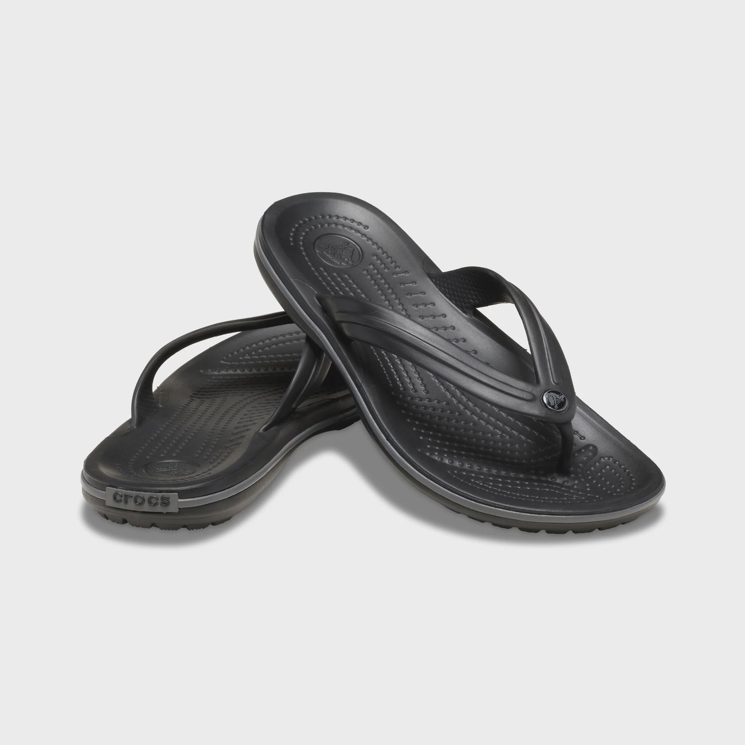 Crocs | Crocband Flip | Black/Slate Grey