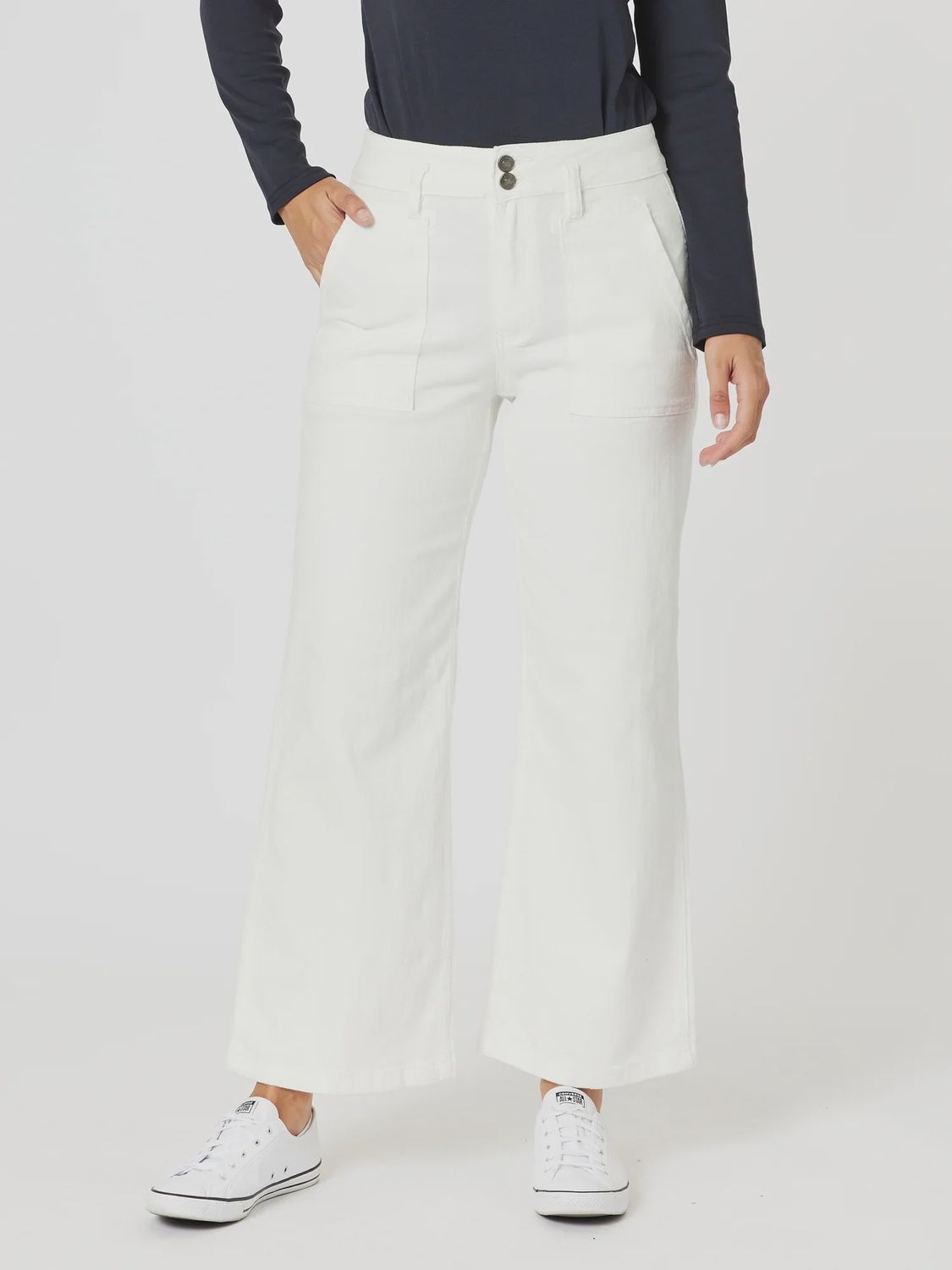 Gordon Smith | Hudson Jean | Ivory, Size: 8