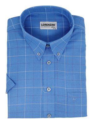 Lorenzini | Classic Short Sleeve Shirt | LS50/99 | Azure