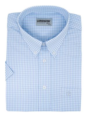 Lorenzini | Classic Short Sleeve Shirt | LS50/370 | Sky