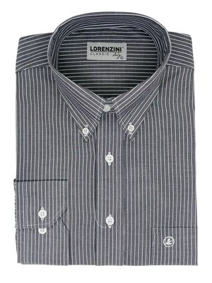 Lorenzini | Classic Long Sleeve Shirt | LO50/716 | Charcoal
