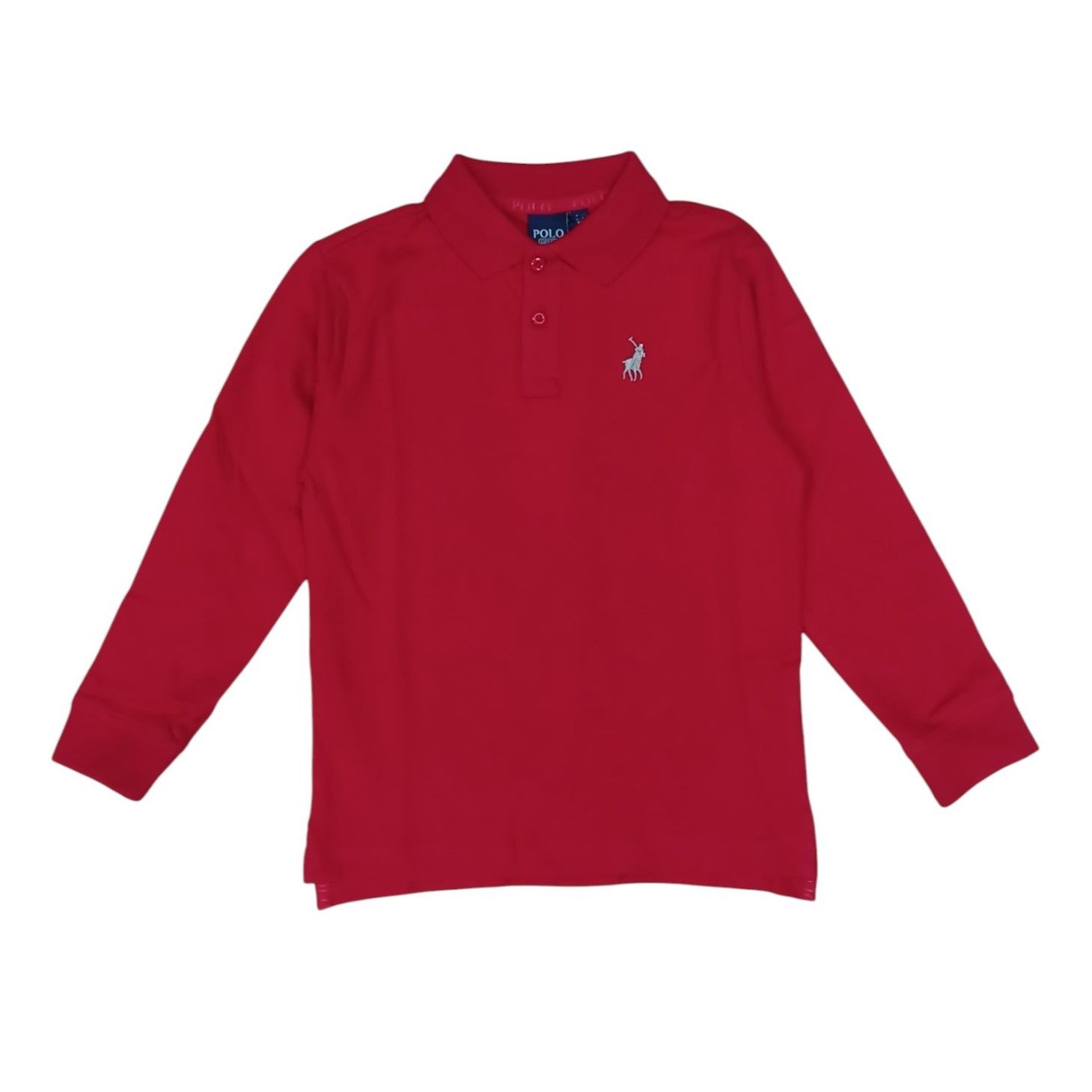 Polo | Boys Robert Long Sleeve Golfer | Red, Size: 2-3yrs