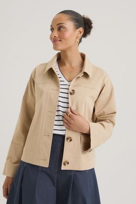 Yarra Trail | Mila Shacket | Camel