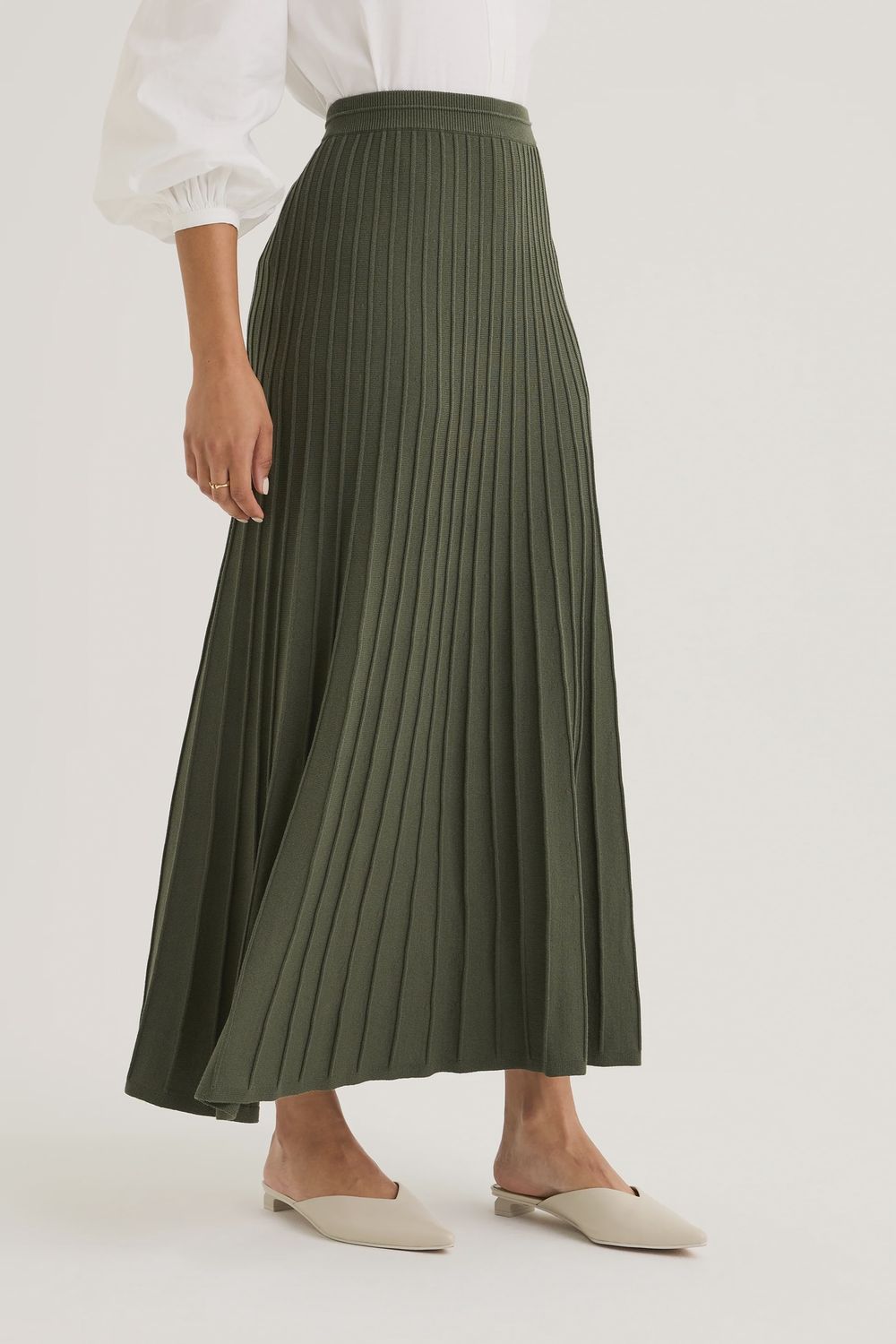 Yarra Trail | Cedar Skirt | Khaki, Size: S
