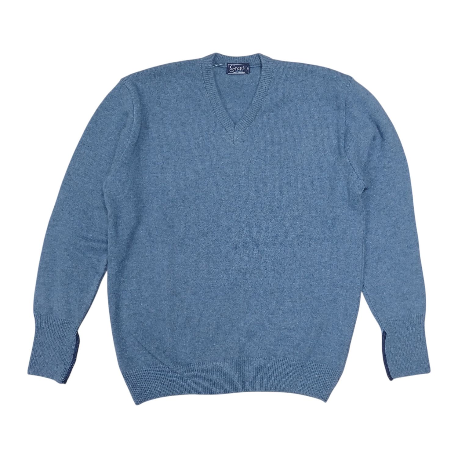 Grant | Lambswool V-Neck Jersey | Piper, Size: M