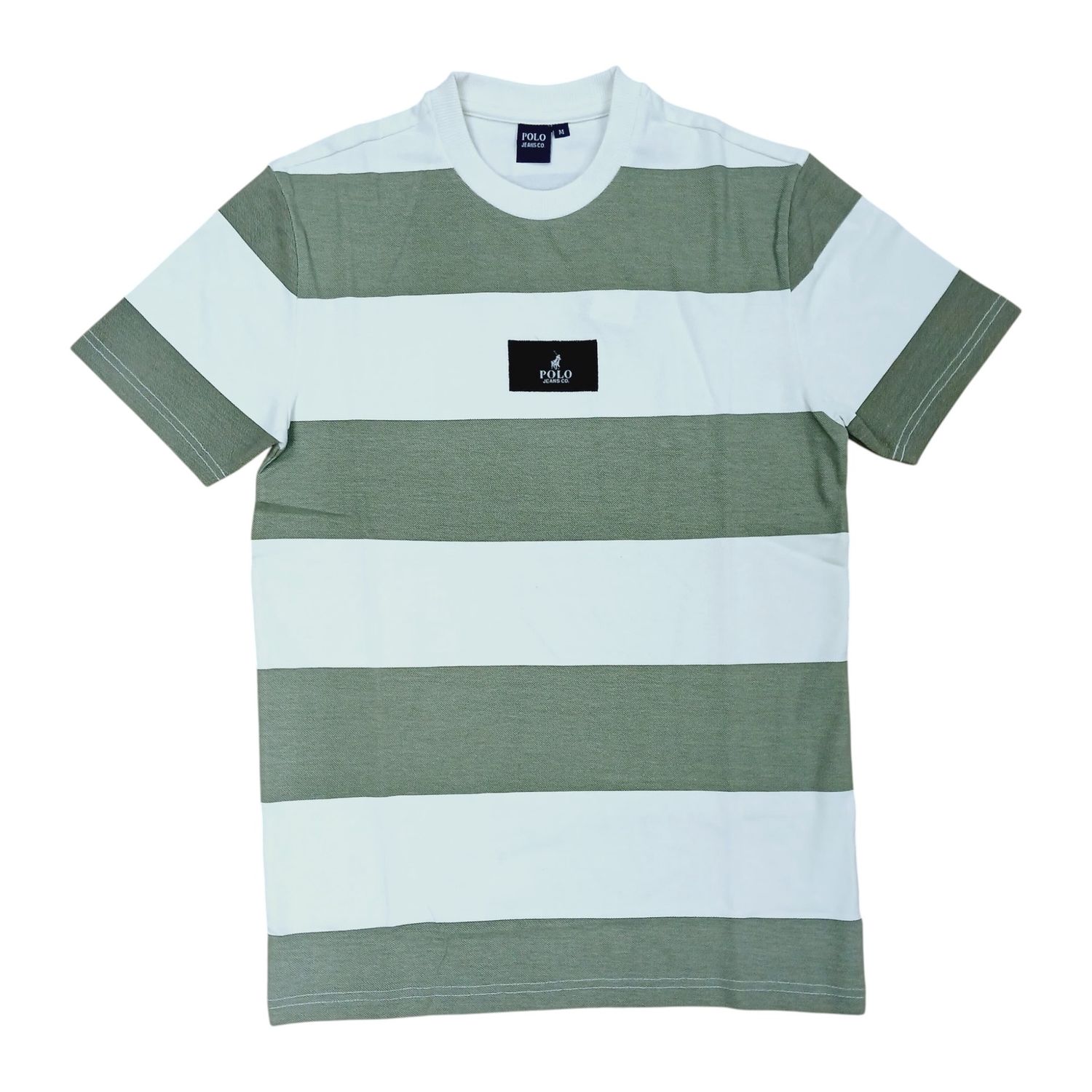 Polo | Lizwe PJC Crewneck T-shirt | Sage, Size: M