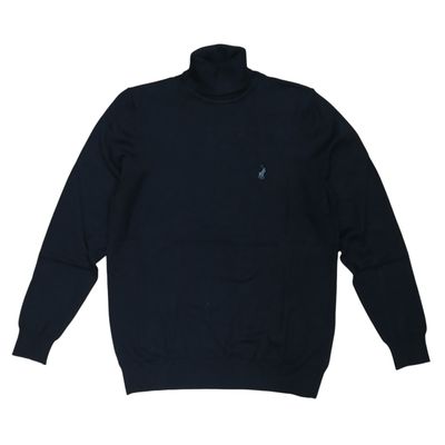 Polo | Bradley Roll neck knitwear | Black