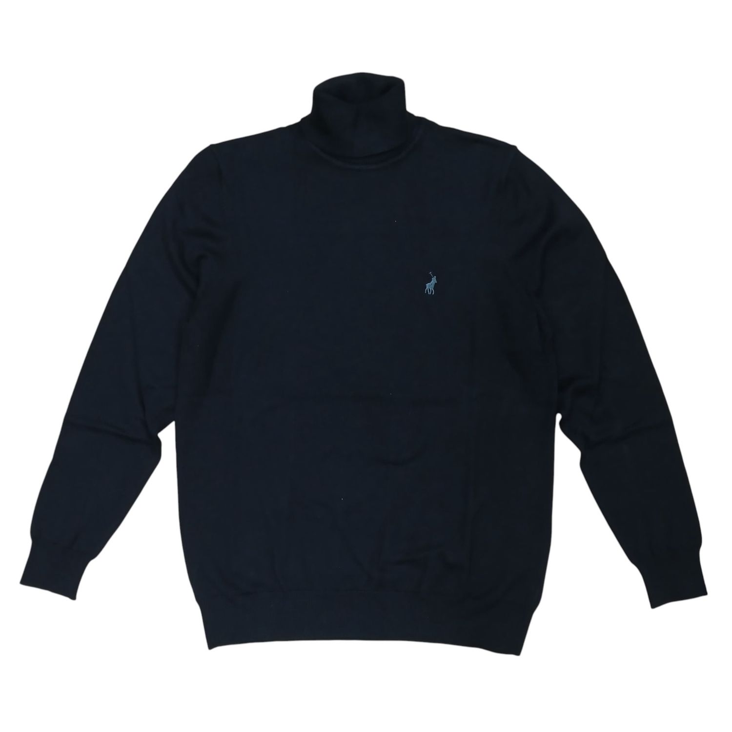 Polo | Bradley Roll neck knitwear | Black, Size: M