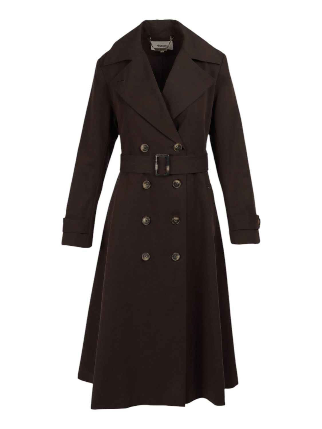 Pringle | Felicity Trench Coat | Chocolate, Size: 2XL