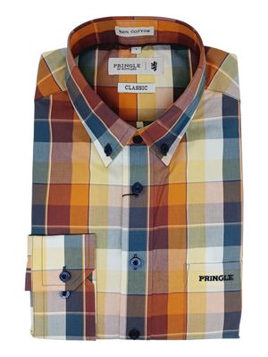 Pringle | Classic Long Sleeve Shirt | Jerry | Multi