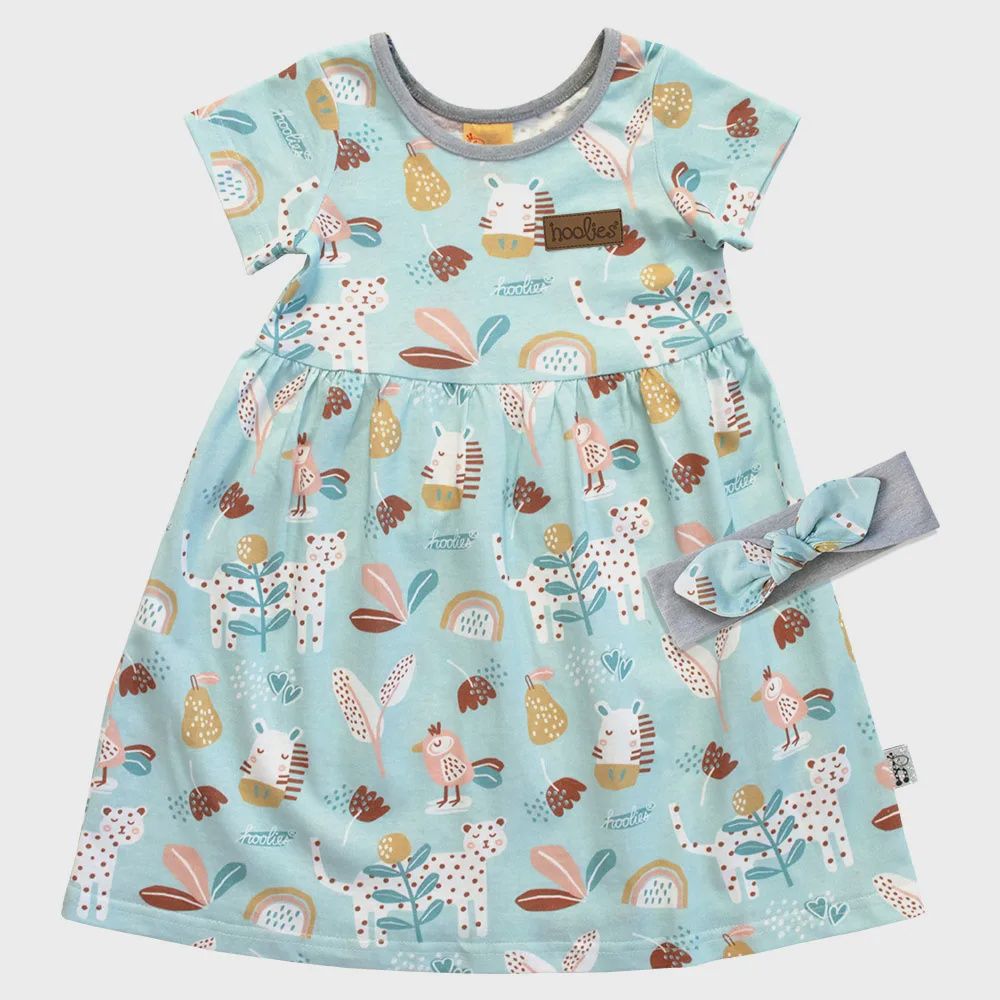 Hoolies | Fruity Safari Dress, Size: 1-2 Years