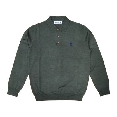 Pringle | Gary Merino Knitwear Golfer | Fatigue