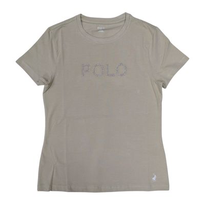Polo | wmn Lily Beaded T-shirt | Stone