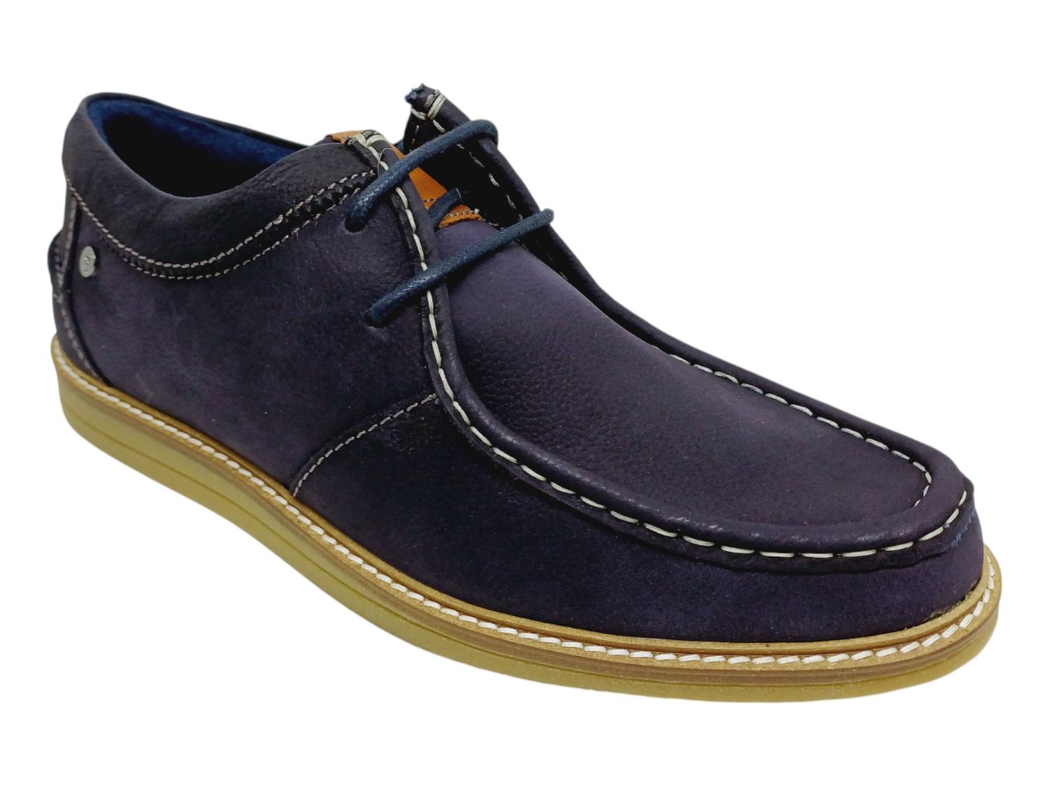 Hush Puppies | Landon Lace up | Navy, Size: 6