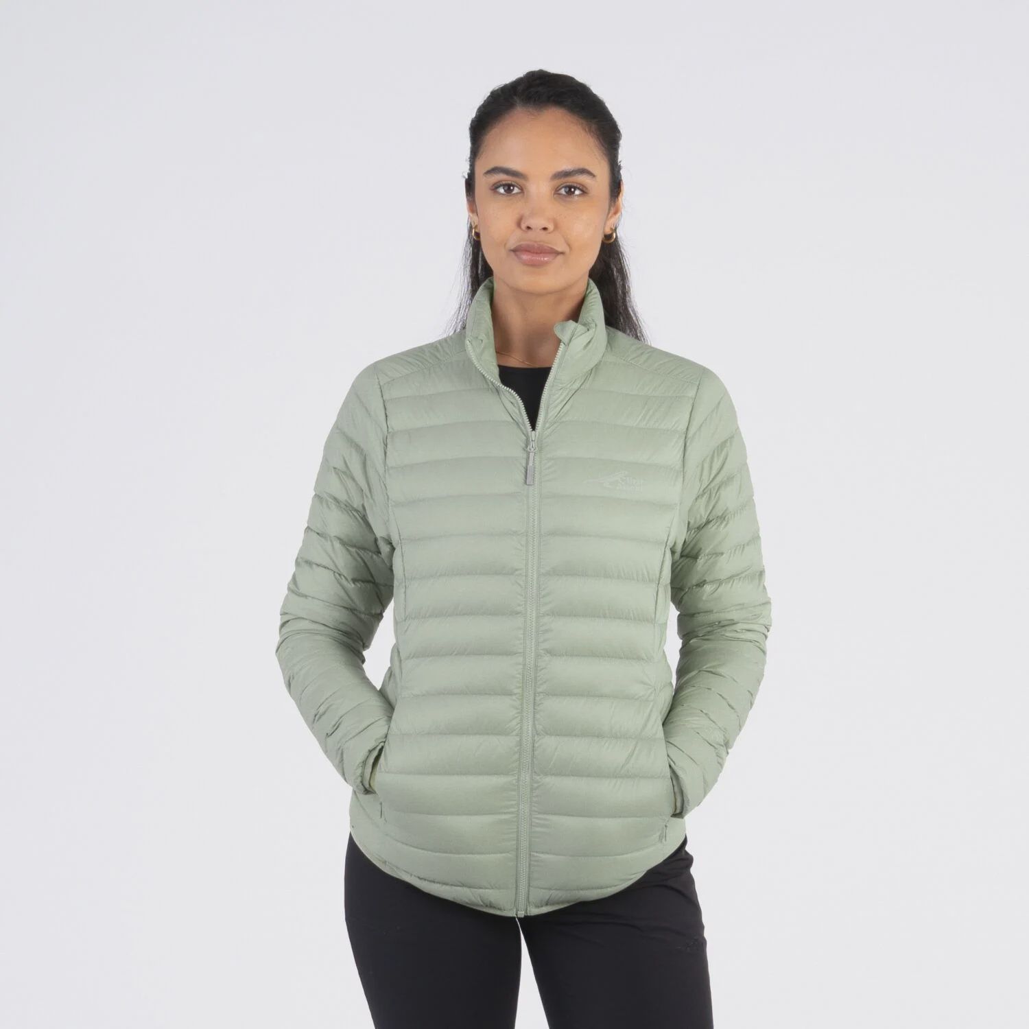 First Ascent | Ladies Touch Down Jacket | Limestone, Size: M