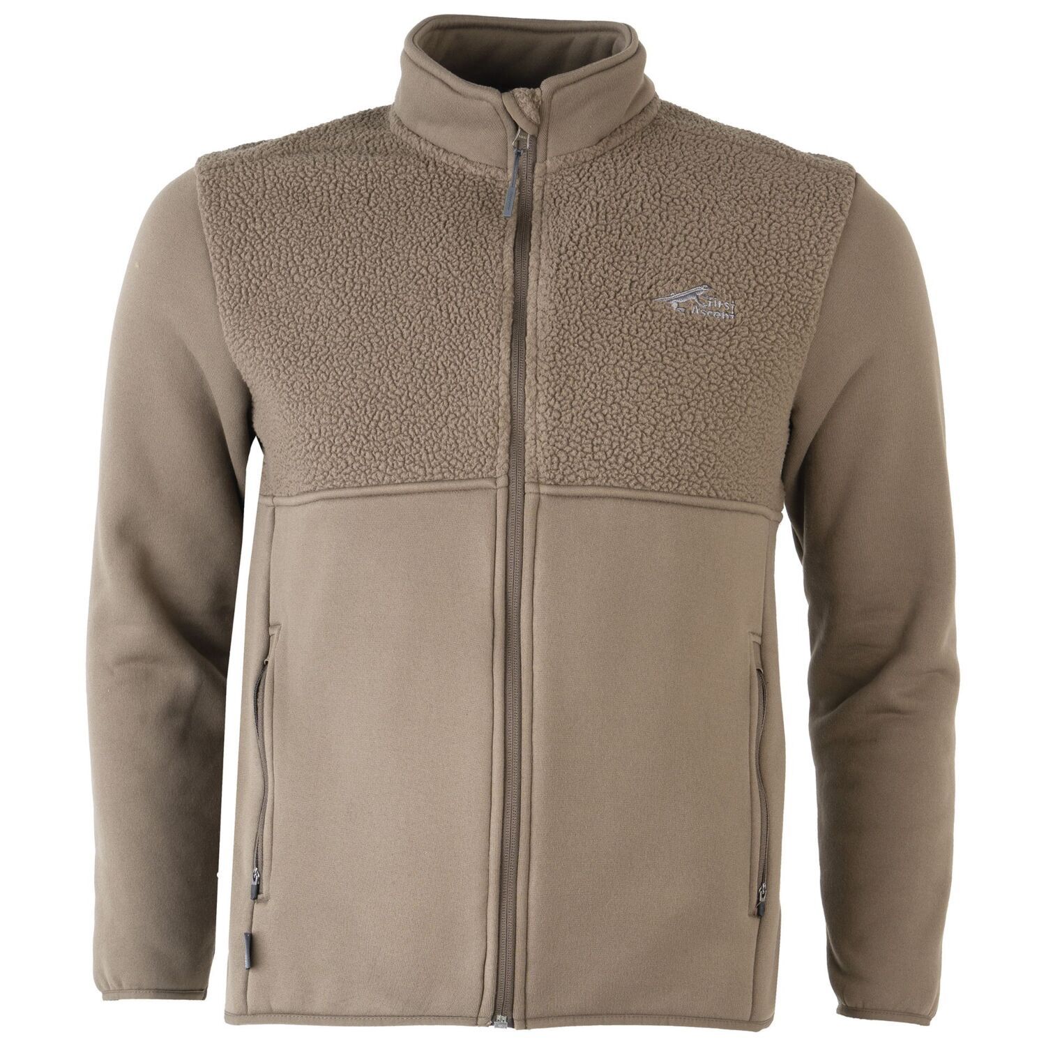 First Ascent | Men&#39;s Best of Both Fleece Jacket | Toasted Almond, Size: M