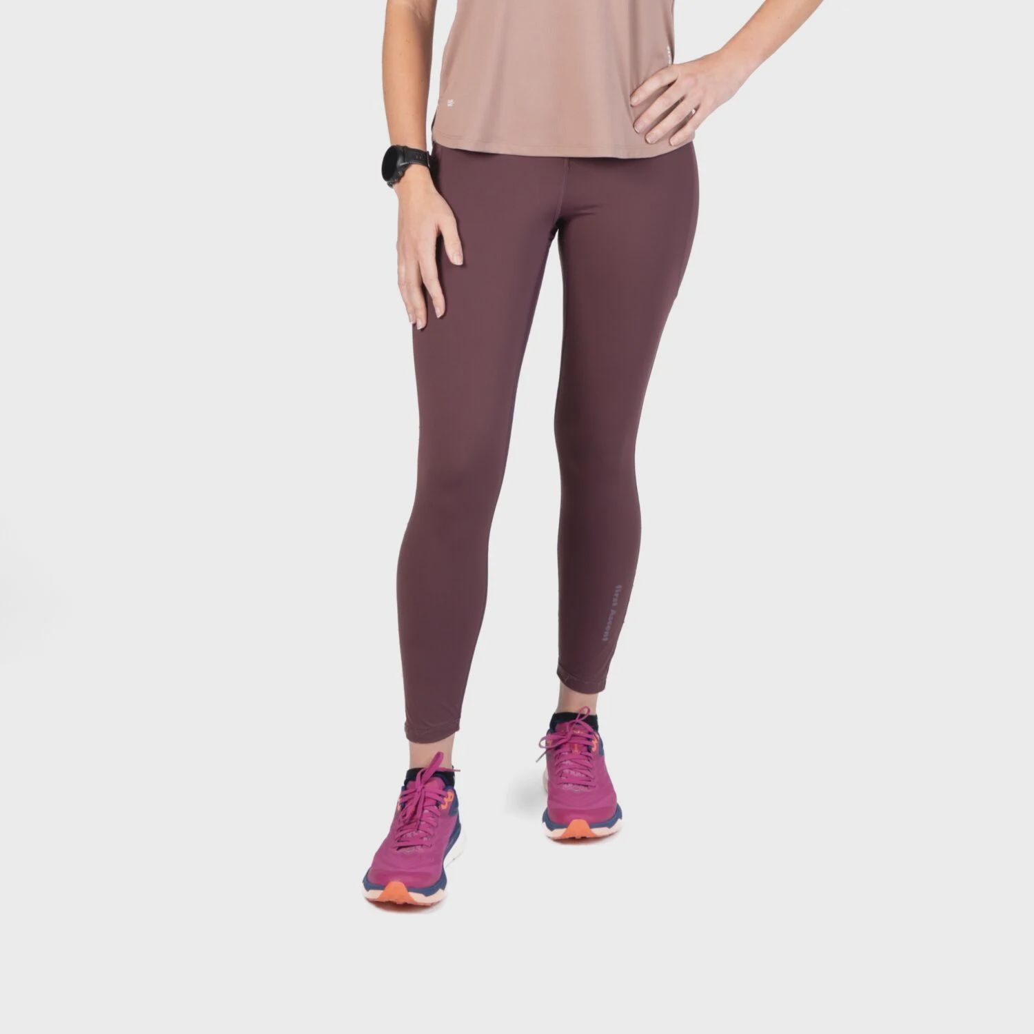 First Ascent | Ladies Kinetic 7/8 Tights | Cocoa Brown, Size: S