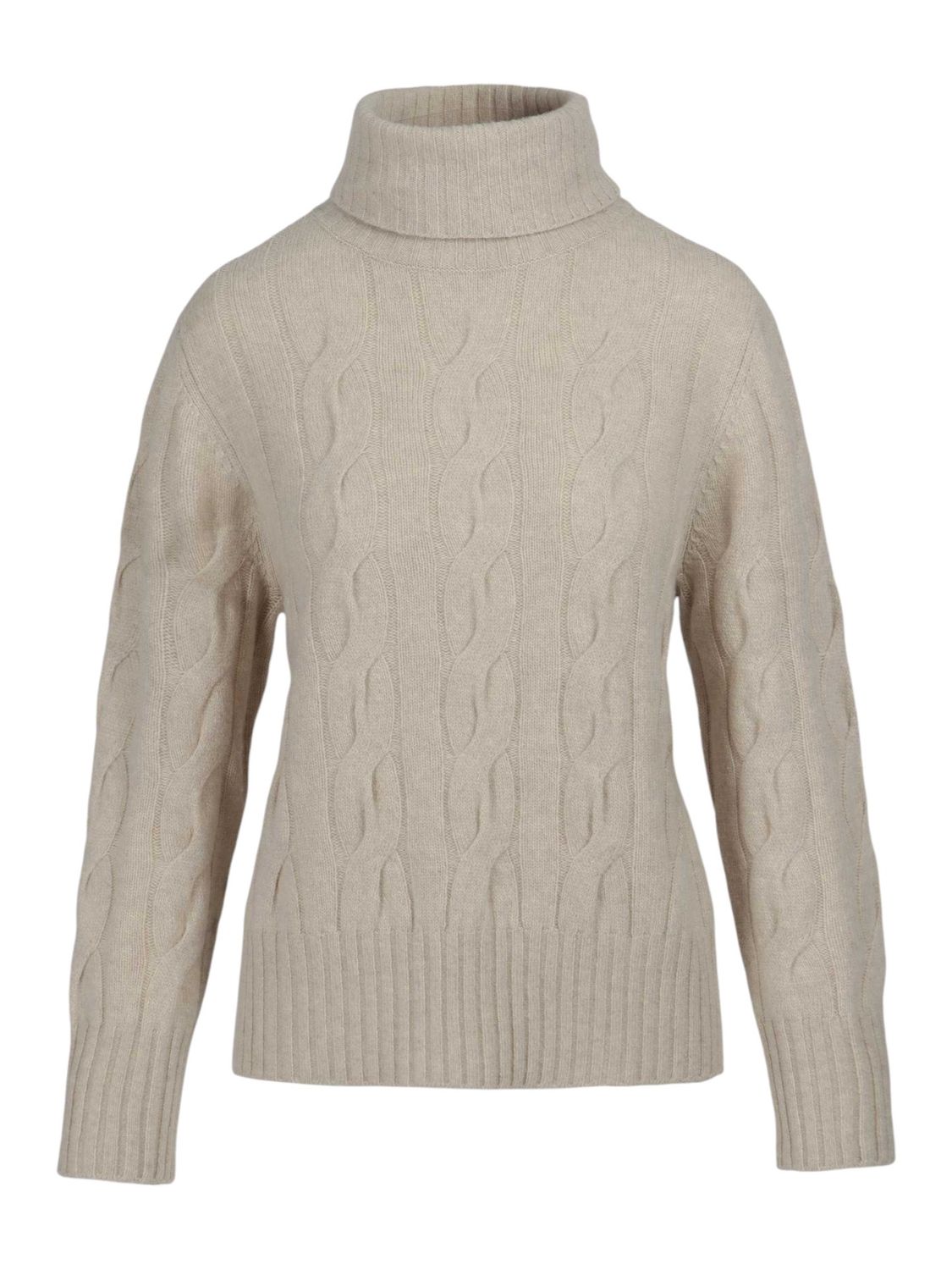 Pringle | Kerry Cable Knit Jersey | Oatmeal, Size: S