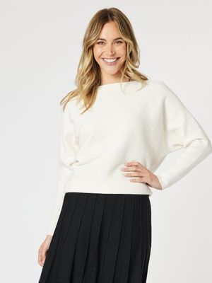 Gordon Smith | Carmen Jumper | Ivory