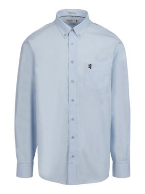 Pringle | Classic Stretch Long Sleeve Shirt | Jacob | Blue