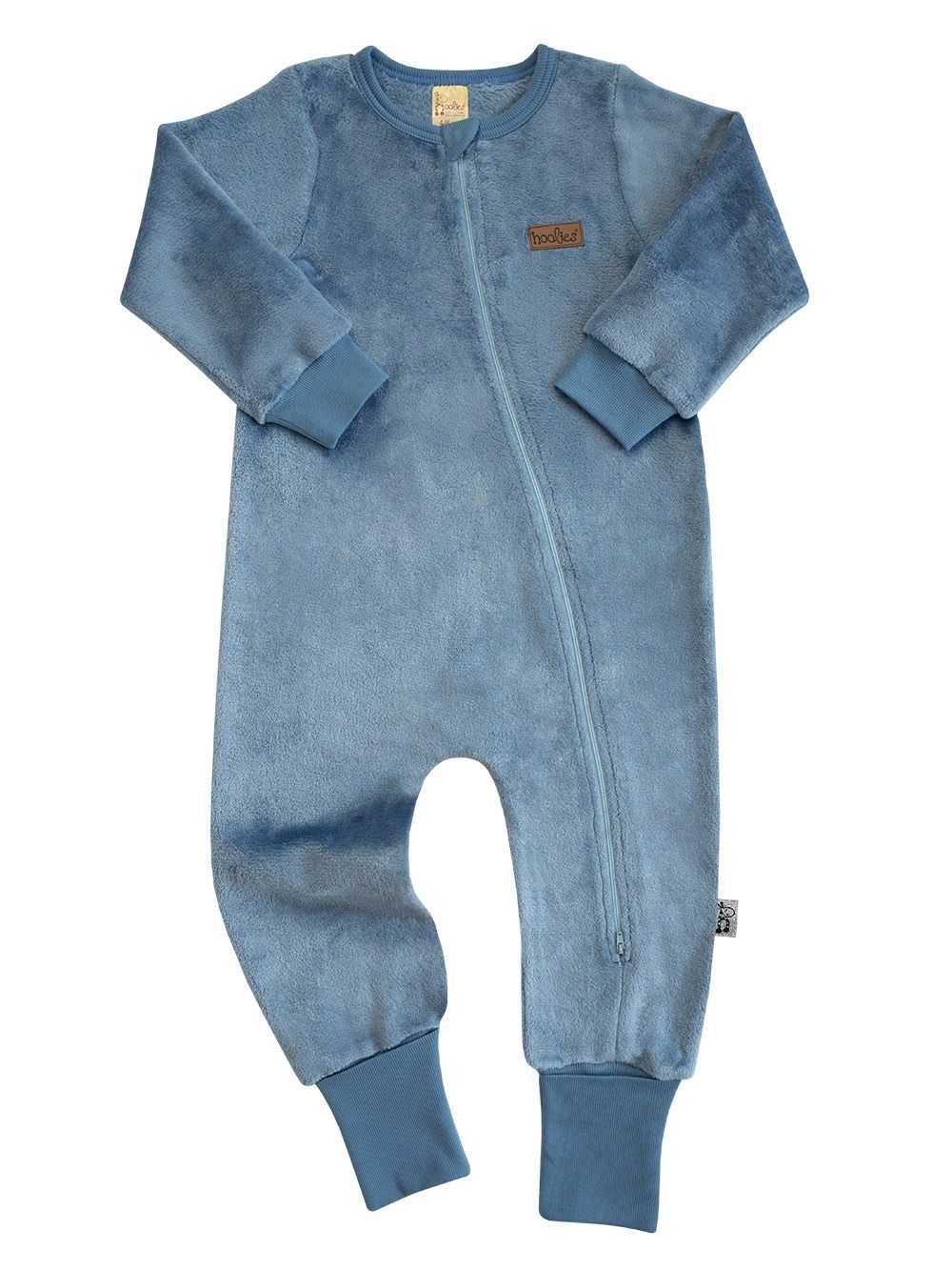 Hoolies | Plushiegrow Winter Onesie | Denim Blue, Size: 3-4 years