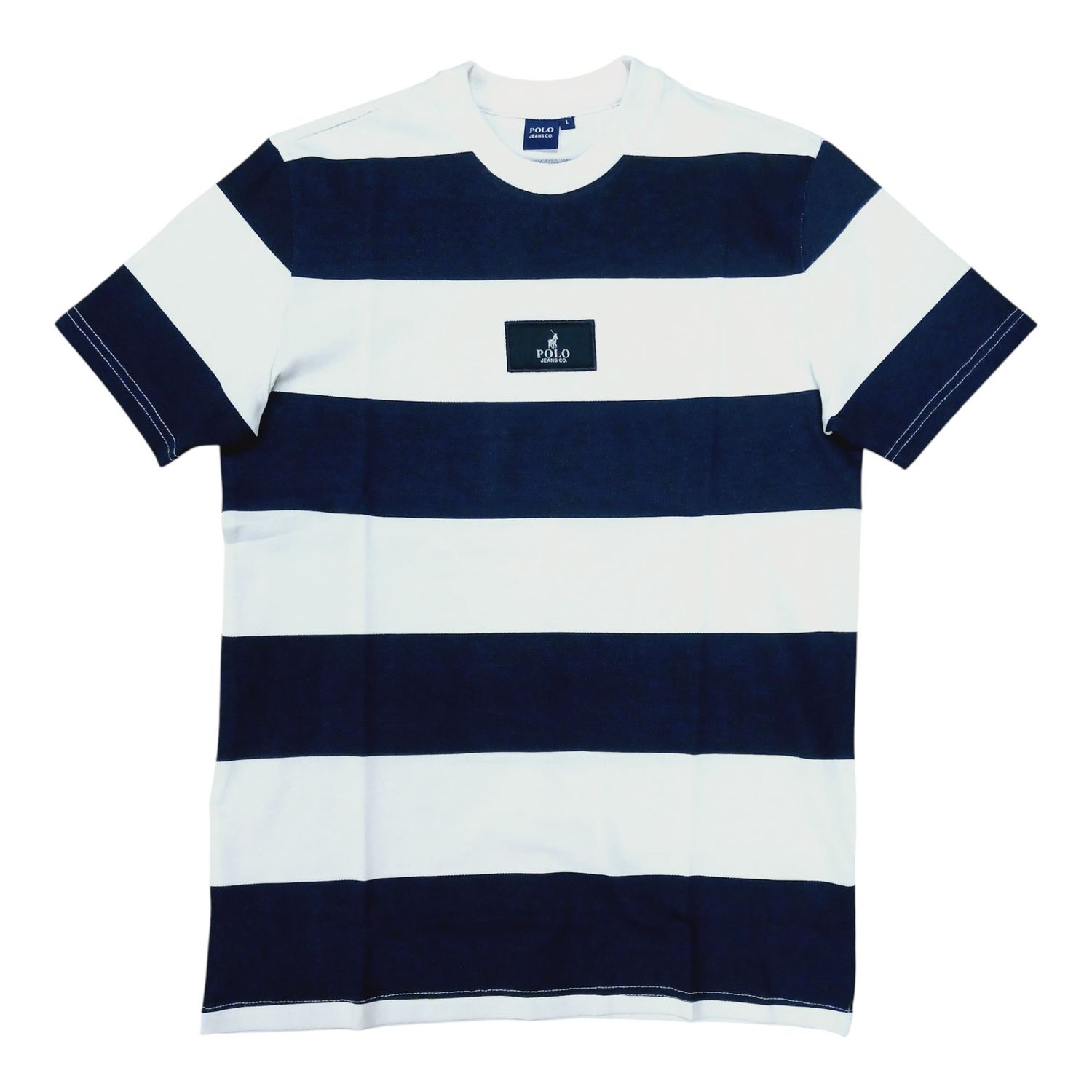 Polo | Lizwe PJC Crewneck T-shirt | Navy