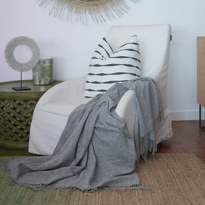 Aranda | Chenille Throw | 130x180 | Wild Dove