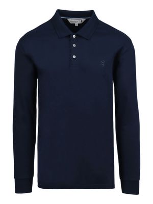 Pringle | Donald Long Sleeve Golfer | Navy