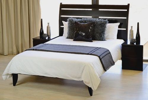 Aranda | Grey Blanket – Black/Grey, Size: 150 x 200