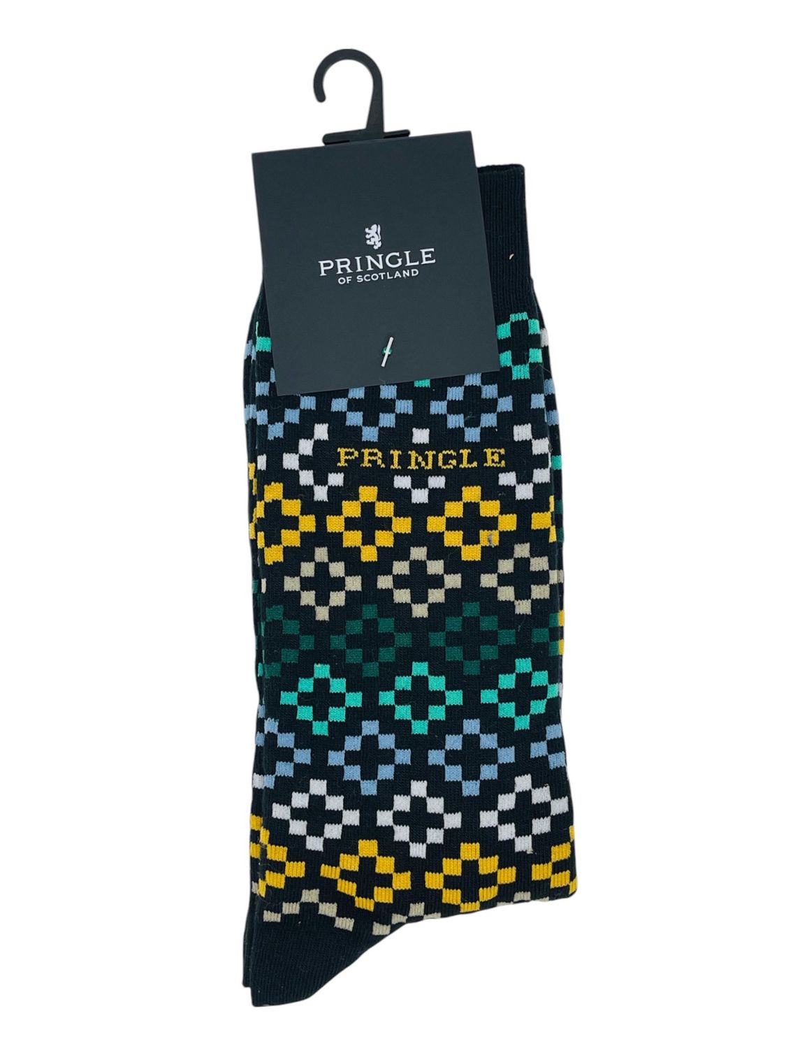 Pringle | Miles Multi Geo Socks | Multi, Size: 10-12