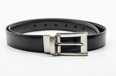 Paris Belts | Reversible Leather Belt | Black/Dark Brown