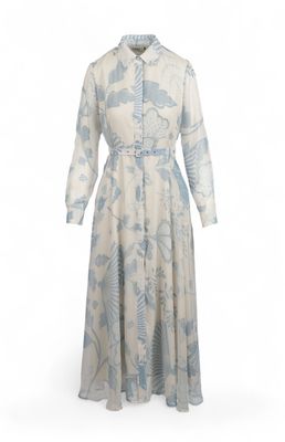 Pringle | Kaya Maxi Dress | Blue